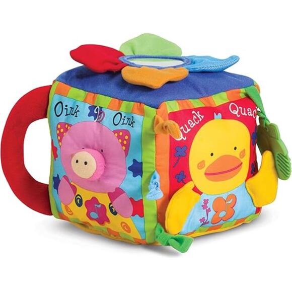 Kids Musical Farmyard Cube Educational Baby Toy - Picture 7 of 7